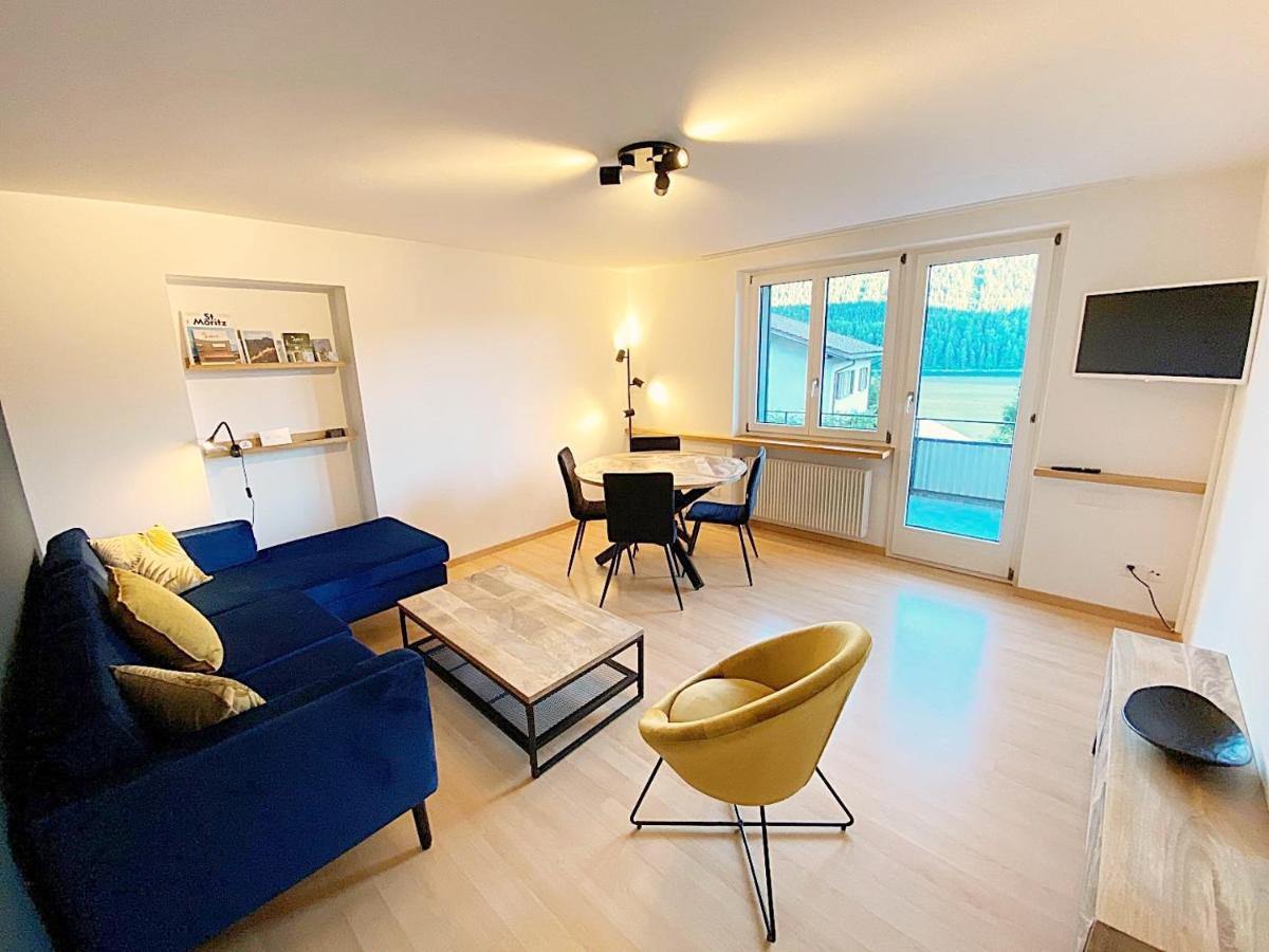 70M2 Mit Seeblick, Balkon, Serlas, Parkplatz - S11,1 Sankt Moritz Esterno foto